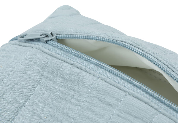 Wet wipes Cover Muslin - Sea green
