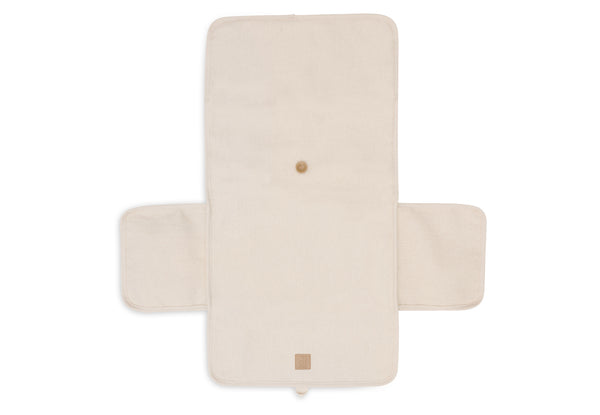 Changing pad with pockets - Natural