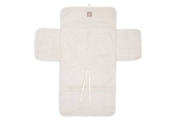 Changing pad with storage pockets - Oatmeal