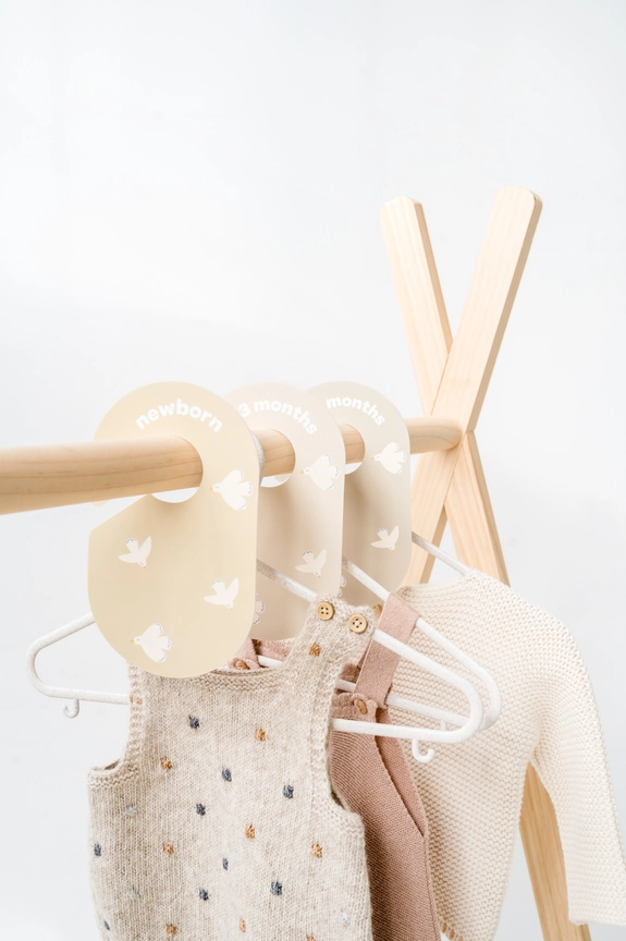 Baby Closet Dividers - Gingham