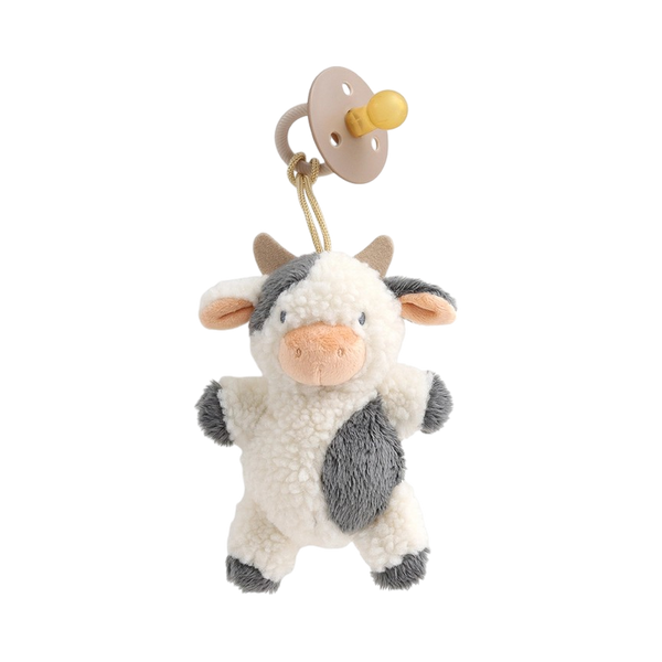 Bitzy Pal Natural Rubber Pacifier & Plush