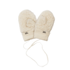 Wool Sherpa Mittens - Milk