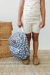 Mini backpack - Green floral