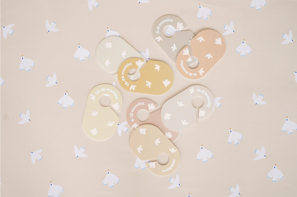 Baby Closet Dividers - Gingham