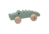 Wooden Croco on Wheels - Jungle Jambo