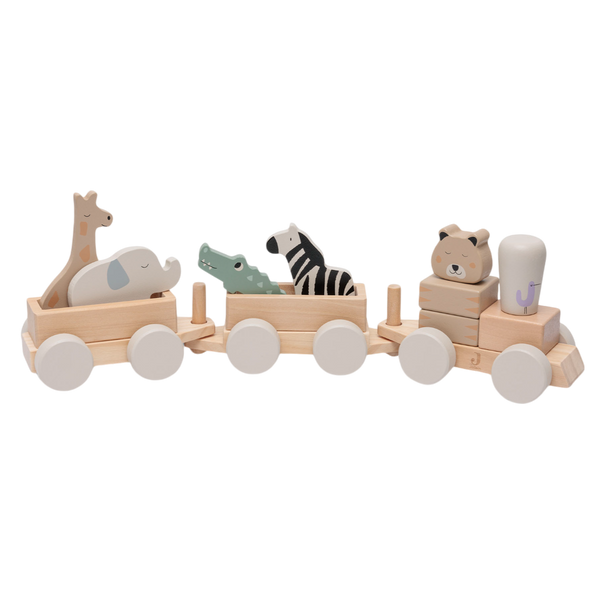 Wooden Toy Train - Jungle Jambo