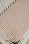 Crib sheet - Pink gingham