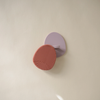 Cradle cap brush 2-pack - Rose/Soft lilac