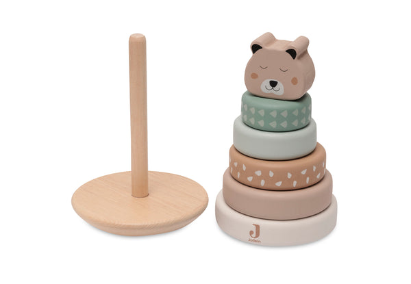 Wooden Rocking Ring Stacker - Jungle Jambo