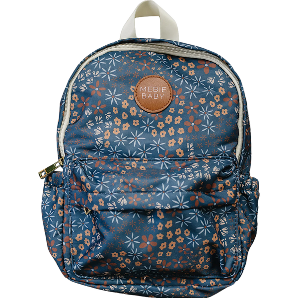 Mini backpack - Navy floral