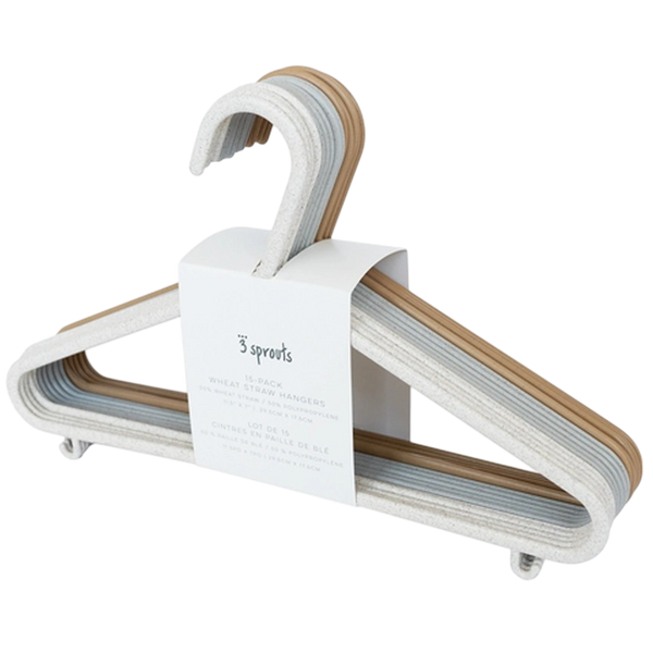 Wheat Straw Hangers pack of 15 - Speckle assorted