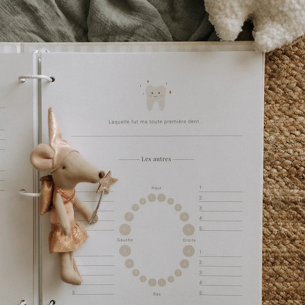 Livre de bébé - Grège