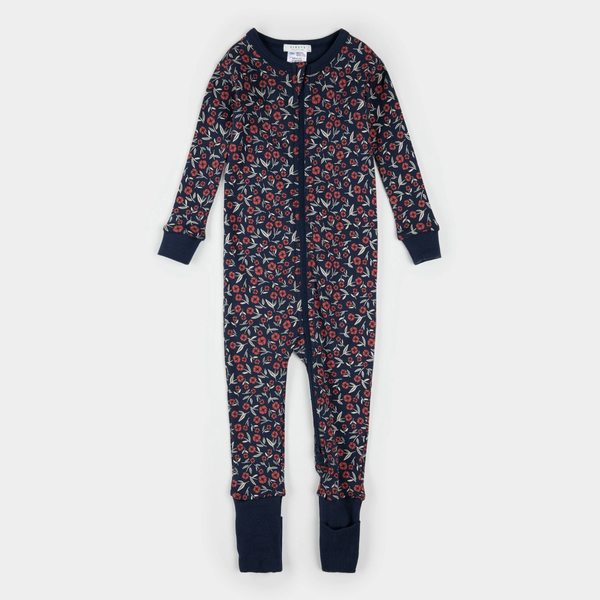 Pyjama convertible à imprimés 'floral coquelicots'