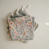 Muslin Cotton Washcloth 5-Pack - Pastel bloom