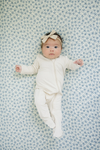 Crib sheet - Blue blossom