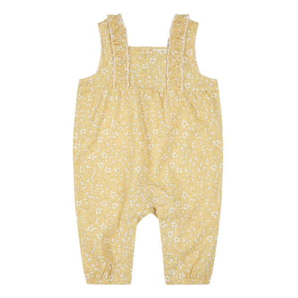 Daffodil Ruffle Cross Hatch Playsuit