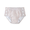 Taupe Stripe Seersucker Swim Diaper