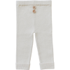 Footless tights with braces - Cream blend checked