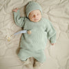 Attache-suce en lin - Paquet de 2 - Powder blue/Deep Sea