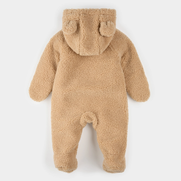Combinaison d'ours en peluche sable