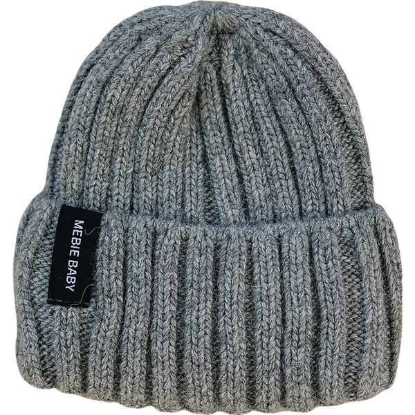 Tuque côtelé - Grise