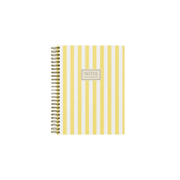 Cahier de note - Ligné jaune