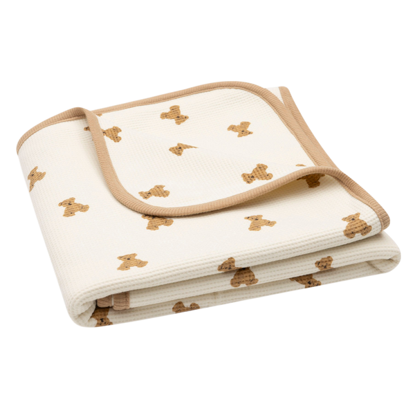 Couverture - Little Waffle - Mini Teddy Bear