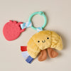 Chloé le croissant - Peluche de dentition