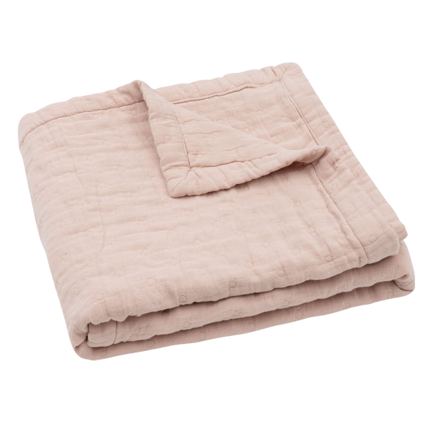 Blanket jacquard - Wild rose