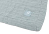 Blanket jacquard - Sea green