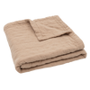 Blanket jacquard - Biscuit
