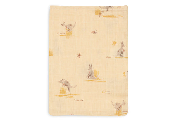 Gant de Toilette Gaze de Coton - Kangaroots - 3 Unités