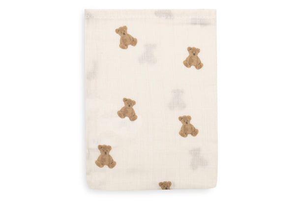 Gauze washcloths - Pack of 3 - Teddy bear