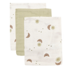Gauze washcloths - Pack of 3 - Over the moon