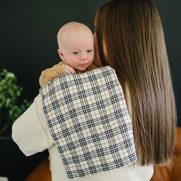 Burp cloth - Vintage plaid