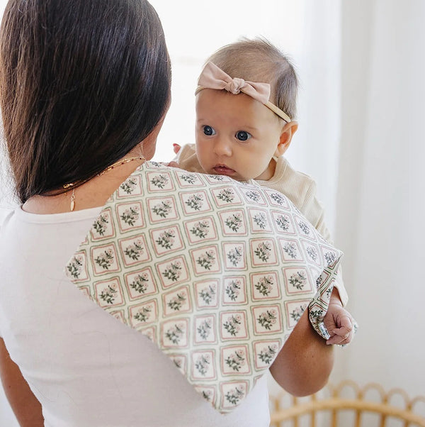 Burp cloth - Country garden