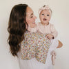 Burp cloth - Sunny petals