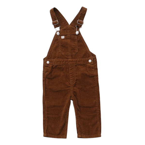Salopette corduroy - Brune