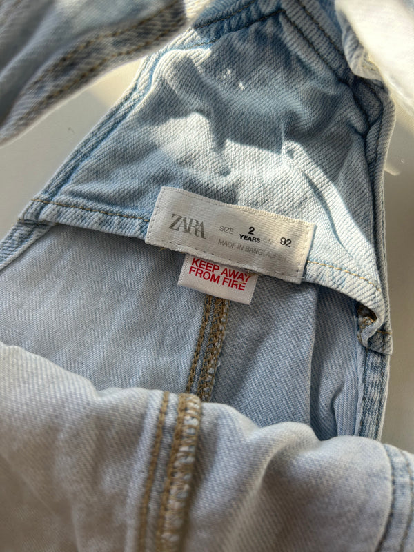 Salopette d'été en jeans - 2 ans