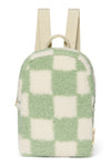 Mini backpack - Pistachio checked