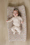 Changing pad cover - Sunny petals