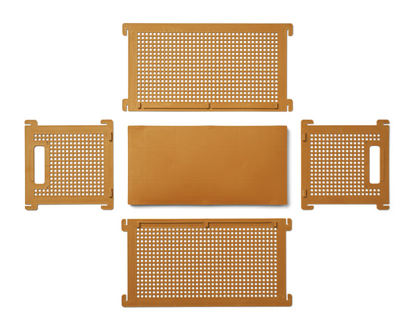 Dirch storage box - S - Golden caramel