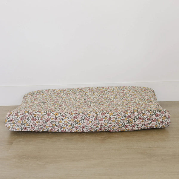 Changing pad cover - Sunny petals