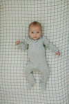 Drap contour - Green gingham