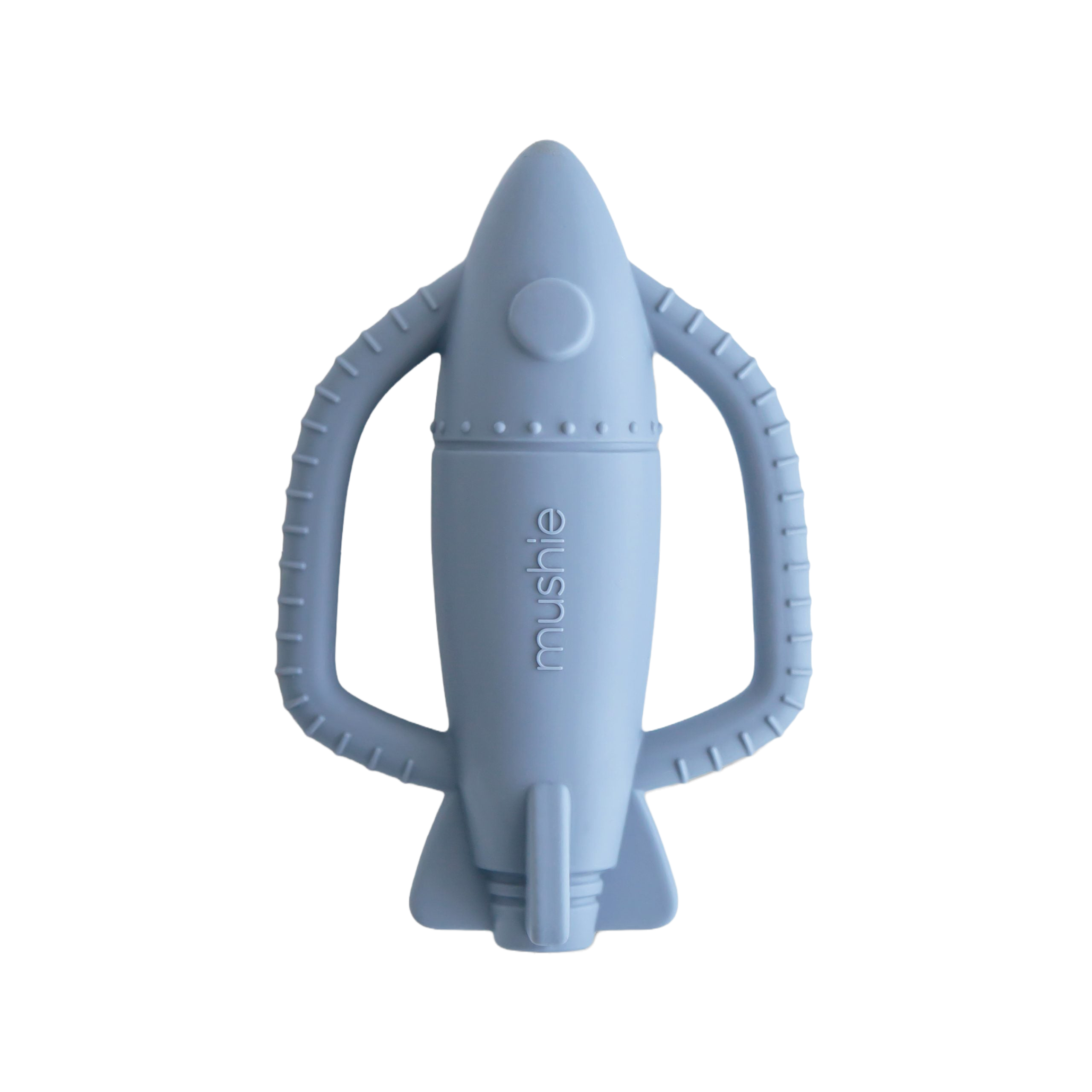 Rocket rattle teether