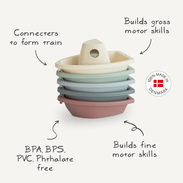 Ensemble de jouets de bain - Bateaux - Ocean