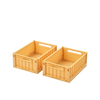 Boîtes de rangement MEDIUM - Pqt de 2 - Yuzu