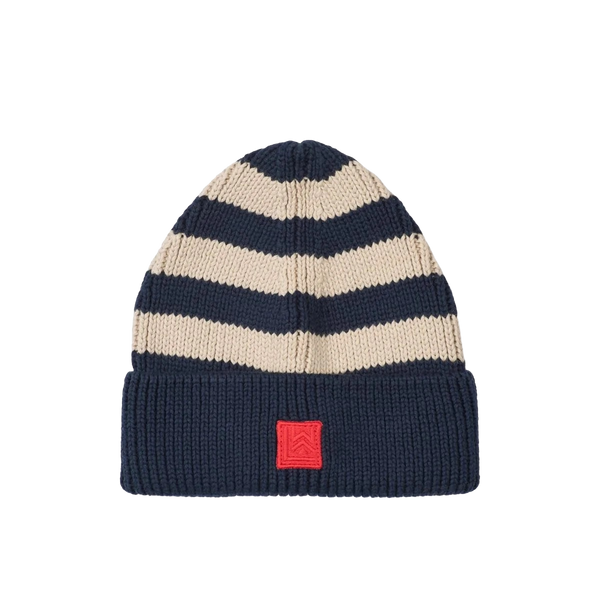 Tuque Ezra - Classic navy/sandy stripe