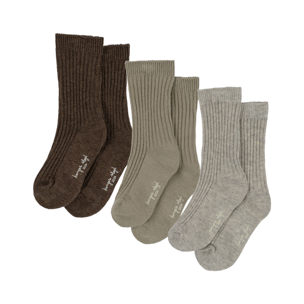 Ribbed socks - 3 pack