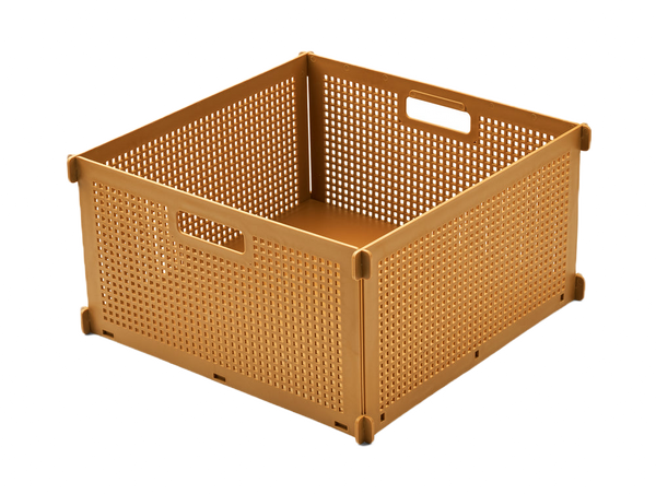 Dirch storage box - M - Golden caramel